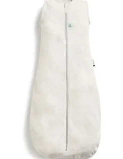 ergoPouch ErgoPouch Jersey Sleeping Bag Baby Organic Cotton TOG 0.2 Size 3-12m Grey Marle