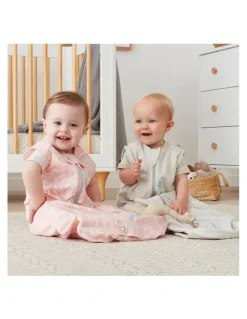 ergoPouch ErgoPouch Jersey Sleeping Bag Baby Organic Cotton TOG 0.2 Size 3-12m Grey Marle