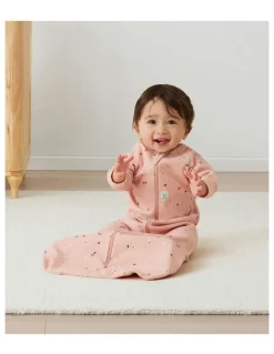 ergoPouch 1.0 TOG Sleeved Daisies Sleeping Bag in Pink