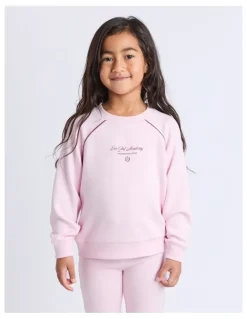 Eve Girl Aspen Crew (3 - 7 Years) in Pale Pink