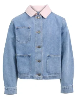 Eve Girl Billie Denim Jacket (8 - 16 Years) in Blue