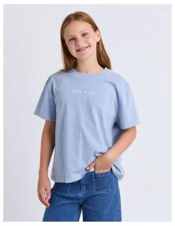 Eve Girl Core Tee Top (8 - 16 Years) in Cornflower