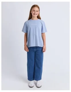 Eve Girl Core Tee Top (8 - 16 Years) in Cornflower