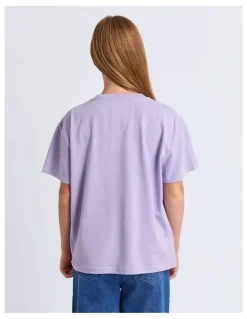Eve Girl Core Tee Top (8 - 16 Years) in Lilac