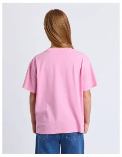 Eve Girl Core Tee Top (8 - 16 Years) in Pink