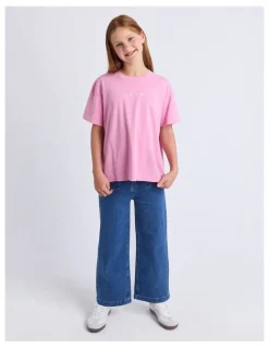 Eve Girl Core Tee Top (8 - 16 Years) in Pink
