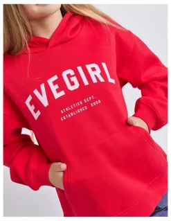 Eve Girl Performance Hoodie (8-16 Years) in Red