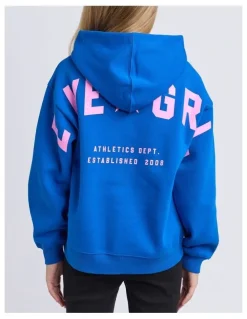 Eve Girl Performance Hoodie (8-16 Years) in Blue