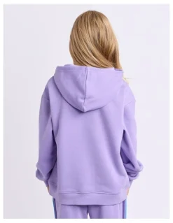 Eve Girl Retro Hoodie (8-16 Years) in Purple