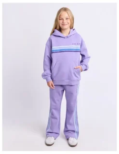 Eve Girl Retro Hoodie (8-16 Years) in Purple