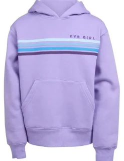 Eve Girl Retro Hoodie (8-16 Years) in Purple