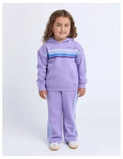 Eve Girl Retro Hoodie (3-7 Years) in Purple