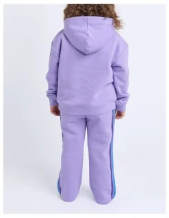 Eve Girl Retro Hoodie (3-7 Years) in Purple