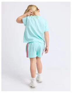 Eve Girl Retro Tee (3 - 7 Years) in Light Blue