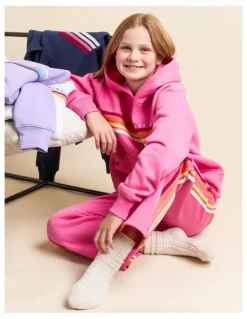 Eve Girl Retro Trackpant (8-16 Years) in Pink
