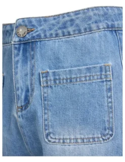 Eve Girl Stella Short (8 - 16 Years) in Mid Blue