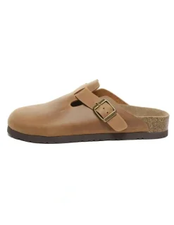 Ever AU Brooklyn Buckle Sandal in Chestnut