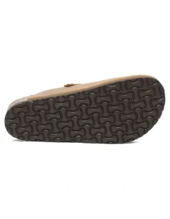 Ever AU Brooklyn Buckle Sandal in Chestnut