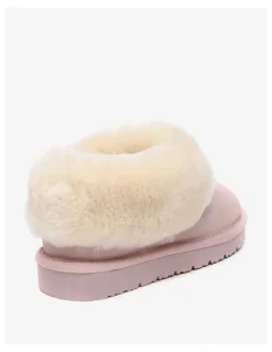 Ever AU Homey Slipper Suede in Pink