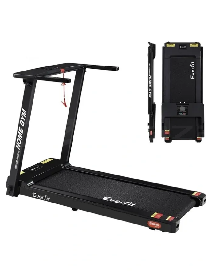 Everfit Electric Treadmill Home Gym Fitness Exercise Fully Foldable 420mm in Black