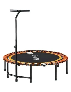 Everfit Foldable Trampoline Jumping Rebounder Handrail 48inch in Multi