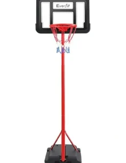 Everfit Kids Basketball Hoop 1.6M in Black