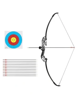 Everfit 55lbs Bow Arrow Set in Red