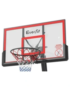 Everfit 3.05m Basketball Hoop Stand in Red