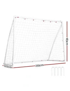 Everfit Soccer Football Goal Net 8FT in White