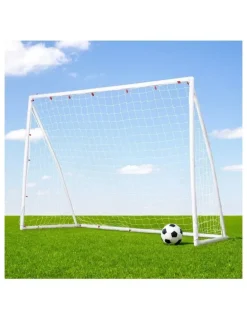 Everfit Soccer Football Goal Net 8FT in White