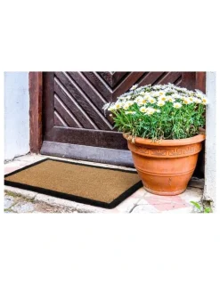 Fab Habitat Four Corners Coir Doormat 60x90 cm