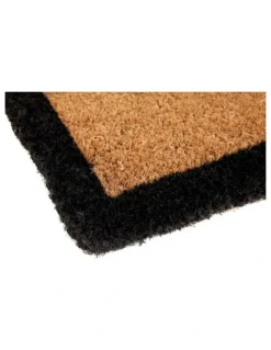 Fab Habitat Four Corners Coir Doormat 60x90 cm