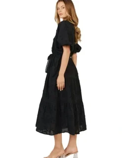Fate & Becker Gardenia Dress in Black