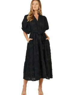 Fate & Becker Gardenia Dress in Black