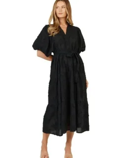 Fate & Becker Gardenia Dress in Black
