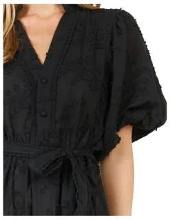 Fate & Becker Gardenia Dress in Black