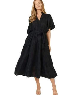 Fate & Becker Gardenia Dress in Black