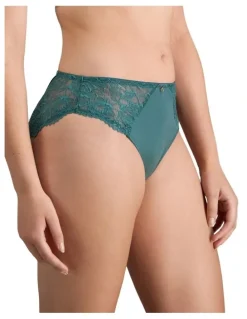 Fayreform Laurel High Cut Brief in Mediterranea