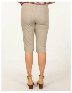 Fella Hamilton Sally Stretch Long Short in Brown