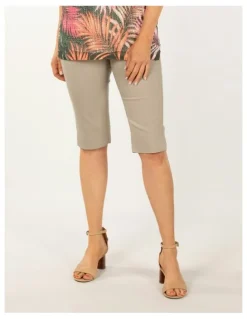 Fella Hamilton Sally Stretch Long Short in Brown