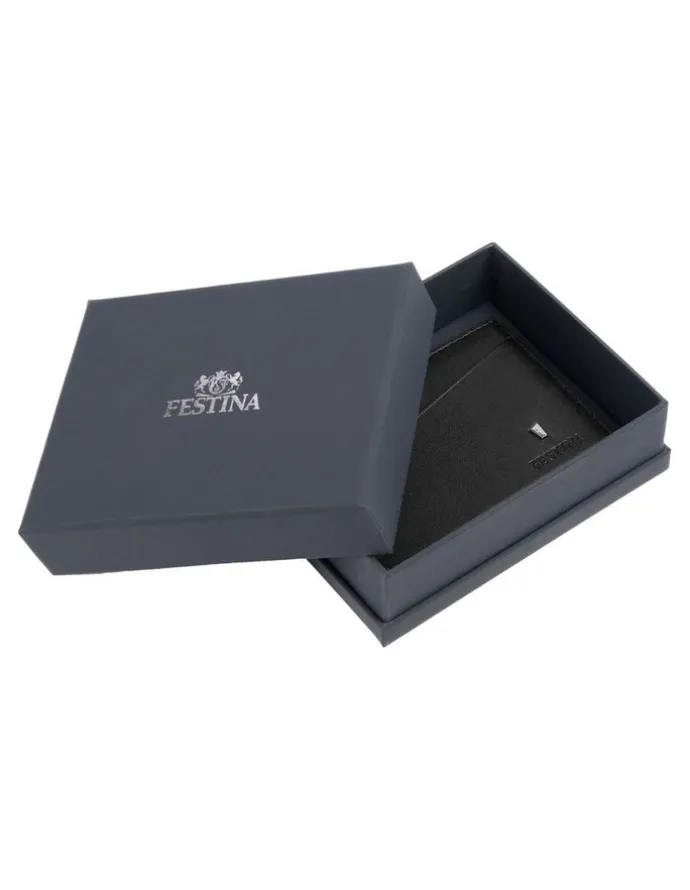 Festina Festina - Leather Card Holder Classicals Black