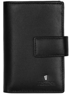 Festina Festina - Rigid Leather Card Holder Classicals Black