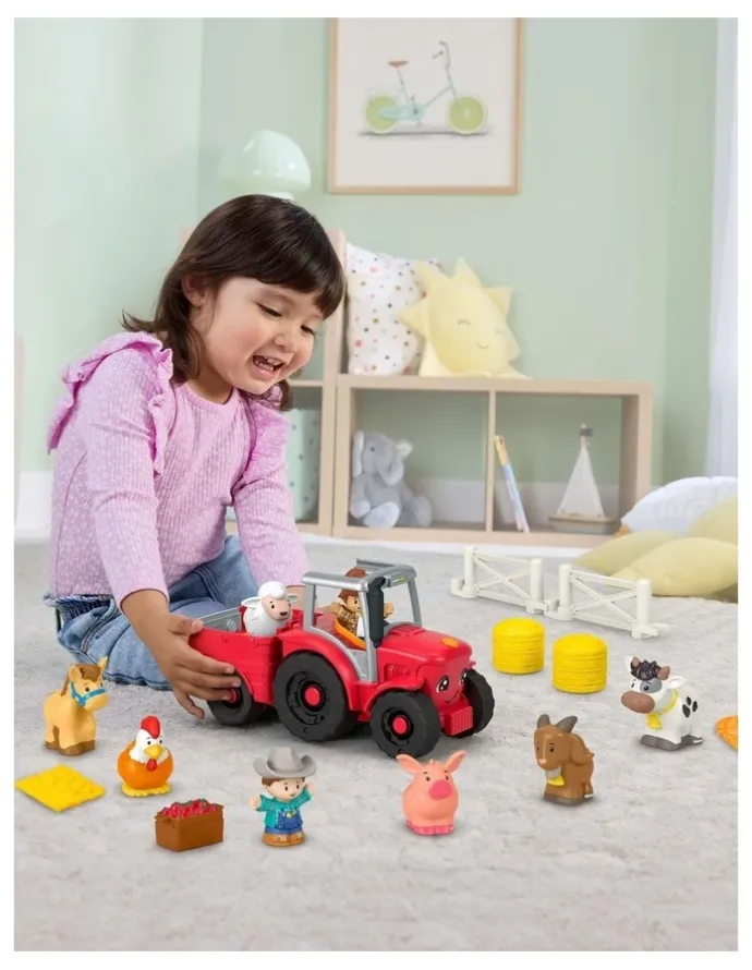 Fisher-Price Caring Fun Animal Tractor Toy Set