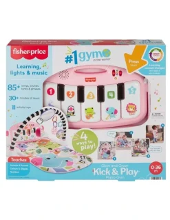 Fisher-Price Glow And Grow Kick And Play Piano Gym
