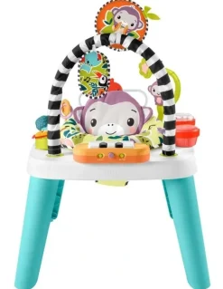 Fisher-Price 2-in-1 Purple Monkey Musical Activity Centre