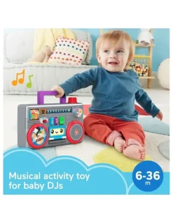 Fisher-Price Laugh & Learn Busy Boombox