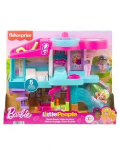 Fisher-Price Little People Barbie Beach House Toddler Playset