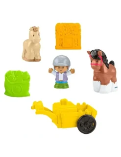 Fisher-Price Little People Friendly Horses Stable Toddler Playset