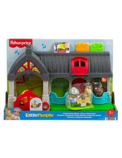 Fisher-Price Little People Friendly Horses Stable Toddler Playset