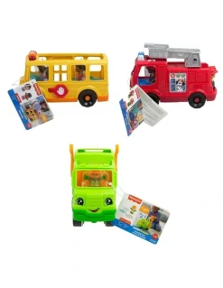 Fisher-Price Little People Large Musical Toy Vehicles